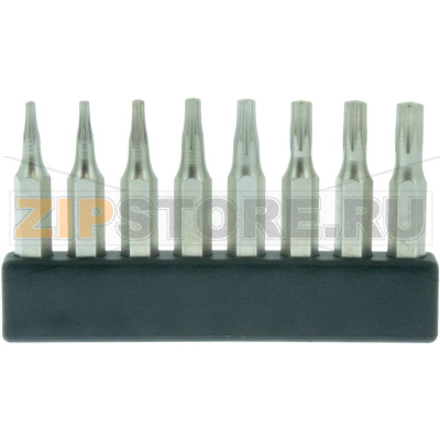 Биты для винтов с шлицем TORX, с внутренним отверстием, 8 шт Donau 