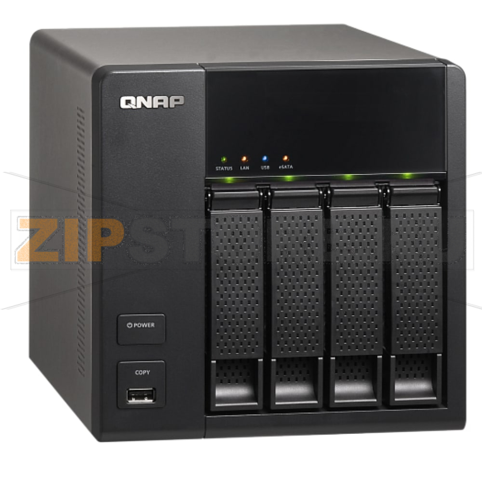 Накопитель сетевой QNAP TS-412 