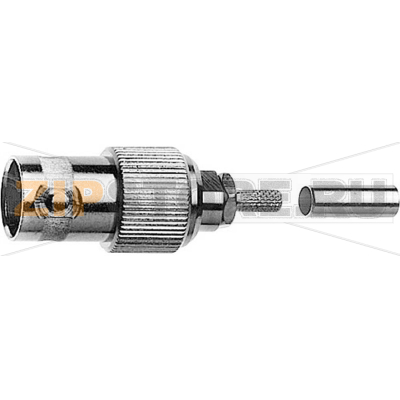 Разъем BNC, 50 Ом, 1 шт Telegärtner J01001B0060 