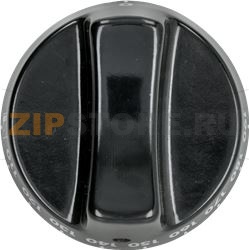 BLACK KNOB ø 63 mm 110-190°C 