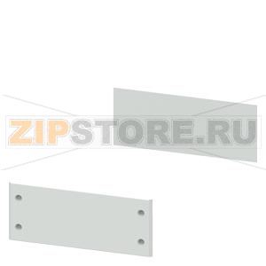 SIVACON, base covers, for cabinet sides H: 200 mm, T: 500 mm, RAL 7035 Siemens 8MF1205-2CT 