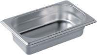 TRAY ST./STEEL GN 1/4 265x162xH65 mm