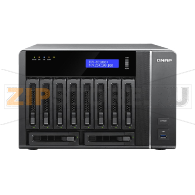Накопитель сетевой QNAP TVS-EC1080-PLUS 