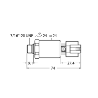 Датчик давления Turck PT250R-2105-I2-DT043P