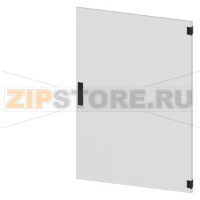 SIVACON, compartment door, right, IP40, H: 1200 mm, W: 800 mm, RAL 7035, Protection class 1 Siemens 8MF1280-2UT34-0BA2