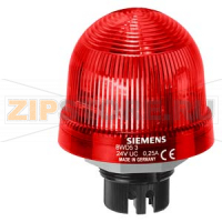 BUILT-IN LUMINAIRE STEADY BURNING LIGHT, 12 - 230V UC, КРАСНЫЙ Siemens 8WD5300-1AB