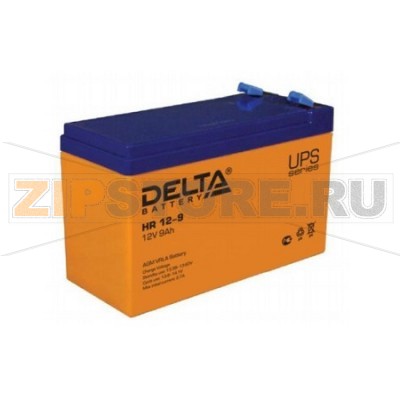 Delta HR 12-9 Свинцово-кислотный аккумулятор (АКБ) Delta HR 12-9: Напряжение - 12 В; Емкость - 9 Ач; Габариты: 151 мм x 65 мм x 100 мм, Вес: 2,78 кгТехнология аккумулятора: AGM VRLA Battery