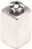 BRUSH POST WITH MOUNTING HARDW