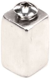 BRUSH POST WITH MOUNTING HARDW 