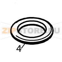 Feed through flue pipe 101003361 Fagor AE-061