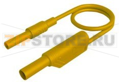 Провод тестовый 0.25 м, желтый Hirschmann MAL S WS-B 25/2,5 YELLOW 