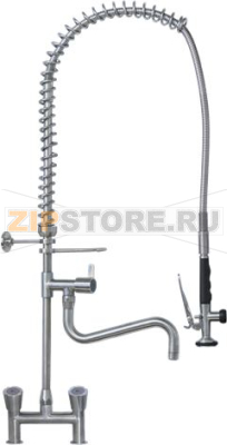 PRE-RINSE UNIT INOX 1140 mm W/TAP 