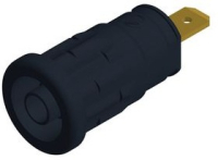 Гнездо 4 мм, 24 А, 1 кВ, черное Hirschmann SEP 2610 F4.8 BLACK