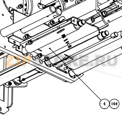 Пластина нижняя Datamax A-6212 LH Пластина нижняя Datamax A-6212 LH Запчасть на сборочном чертеже под номером: 6Название запчасти Datamax на английском языке: PLATE LOWER  LH 