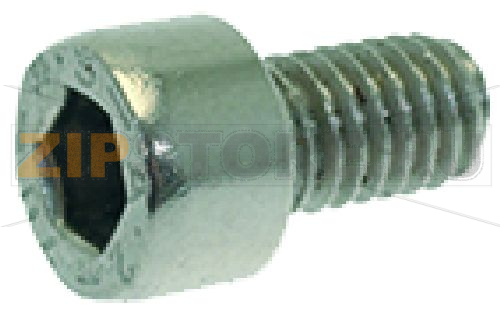 ВИНТ М6Х10 ИЗ НЕРЖ.СТАЛИ UNI 9327 