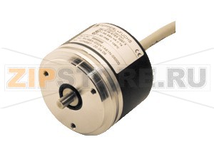 Инкрементальный поворотный шифратор Incremental rotary encoder RVI58X-*******X Pepperl+Fuchs General specificationsDetection typephotoelectric samplingPulse countmax. 5000Functional safety related parametersMTTFd140 aMission Time (TM)20 aL10h70 E+9 at 6000 rpmDiagnostic Coverage (DC)0 %Electrical specificationsOperating voltage10 ... 30 V DCNo-load supply currentmax. 50 mAOutputOutput typeRS&nbsp422, incrementalLoad currentmax. per channel 20 mA , conditionally short-circuit proof (not&nbspwith&nbspUb), reverse polarity protectedOutput frequencymax. 200 kHzRise time100 nsConnectionCable&empty7.8 mm, 6 x 2 x 0.14 mm2, 1 mStandard conformityDegree of protectionDIN&nbspEN&nbsp60529, IP64Climatic testingDIN&nbspEN&nbsp60068-2-3, no moisture condensationEmitted interferenceEN&nbsp61000-6-4:2007/A1:2011Noise immunityEN&nbsp61000-6-2:2005Shock resistanceDIN&nbspEN&nbsp60068-2-27, 100&nbspg, 3&nbspmsVibration resistanceDIN&nbspEN&nbsp60068-2-6, 10&nbspg, 10&nbsp...&nbsp2000&nbspHzApprovals and certificatesUL approvalcULus Listed, General Purpose, Class 2 Power SourceAmbient conditionsOperating temperatureGlass disk-30 ... 70 °C (-22 ... 158 °F) , fixed cablePlastic disk-30 ... 60 °C (-22 ... 140 °F) , fixed cableStorage temperatureGlass disk-30 ... 70 °C (-22 ... 158 °F)Plastic disk-30 ... 70 °C (-22 ... 158 °F)Mechanical specificationsMaterialHousingpowder coated aluminumFlangealuminumShaftStainless steelMassapprox. 350 gRotational speedmax. 6000 min -1Moment of inertia&le 25  gcm2Starting torque&le 1.5 NcmShaft loadAxial40 NRadial60 NData for application in connection with hazardous areasEC-Type Examination CertificateGroup, category, type of protection  II 3G Ex nA IIB T4 Gc  II 3D Ex tc IIIC T105°C Dc IP64Directive conformityDirective 94/9/ECEN 60079-0:2012 , EN 60079-15:2010 , EN 60079-31:2009