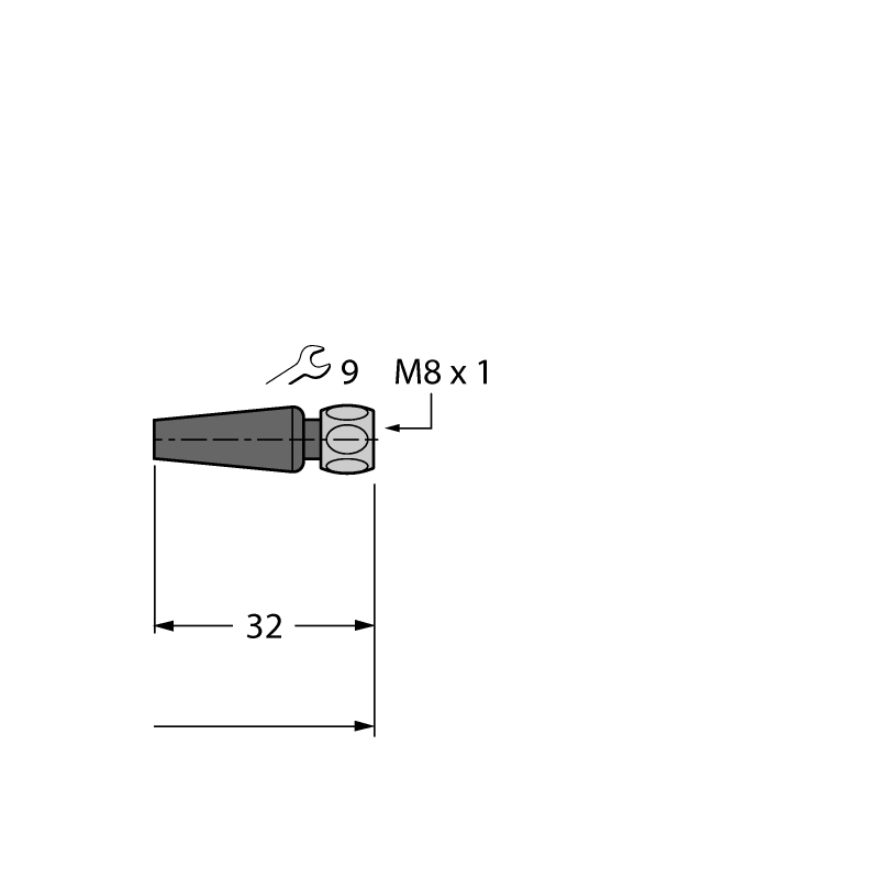 Кабель PVC Turck PKGH3M-20-PKGH3M/TFE 