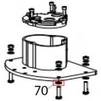 Flat washer Hurakan HKN-20SN2V