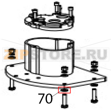 Flat washer Hurakan HKN-20SN2V Flat washer Hurakan HKN-20SN2VЗапчасть на деталировке под номером: 70