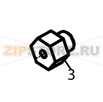 Probe closing adaptor Fagor AE-061 Probe closing adaptor Fagor AE-061Запчасть на деталировке под номером: 3Название запчасти Fagor на английском языке: Probe closing adaptor AE-061.
