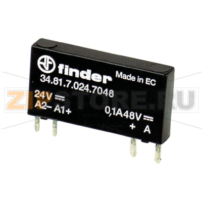 Реле твердотельное 2 A, 24 V (DC) Finder 34.81.7.024.9024 