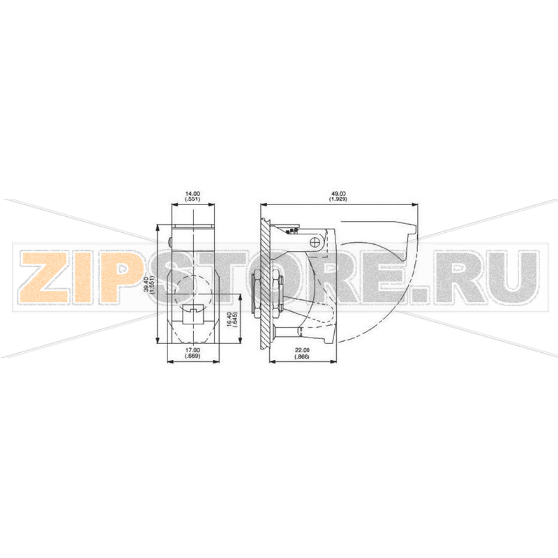 Крышка защитная для тумблера, 1 шт APEM CACHES 26 