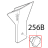 Manopola tir. par. M8, 5 lobi grigia Sirman Topaz 220