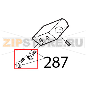 Vite fiss. orecch. Sirman Topaz 250 Vite fiss. orecch. Sirman Topaz 250Запчасть на деталировке под номером: 287