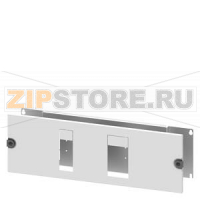 ALPHA 630 Universal Circuit breaker kit 1x 3VA20-22/100A/160A/250A 3+4-pole H=200 mm W=600 mm, horizontal Installation, for RCD module infeed side Siemens 8GK6725-2KK23