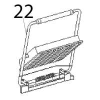 Smooth handle Roller Grill Majestic