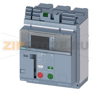 fixed-mounted circuit breakers 3-pole, frame size 0, IEC In=800A to 690V, 50/60Hz AC Icu=42kA at 415V Icu=42kA at 500V ETU650 electronic trip units LSI display with tripped signaling switch, RTC and  4Aux auxiliary switches protection adjustable l: Ir 0.4 