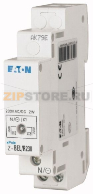 Сигнализация световая, белая, 24В Eaton Z-EL/WH24 