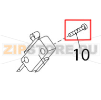 Plate screw 4x16 DIN7981 Bear Varimixer AR80 VL-1S