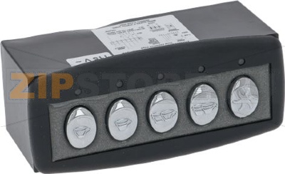 PUSH BUTTON PANEL 5 BUTTONS 115V 50/60Hz 