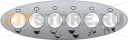 PUSH-BUTTON PANEL MEMBRANE 6-BUTTON SYNC 