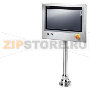 SIMATIC IFP (ETHERNET MON), 19&quot; TOUCH TFT, CONT. FOIL, INOX HOUSING, ALL AROUND IP66K, FLANGEADAPTION FOR STAND, 2 X LUMINOUS PUSH BUTTONS, 1 X EMERGENY-STOP HARDWIRED, DISPLAY PORT, ETHERNET, USB, 24V DC POWER SUPPLY, BASED ON SIMATIC IFP1900 (6AV7863-3M 