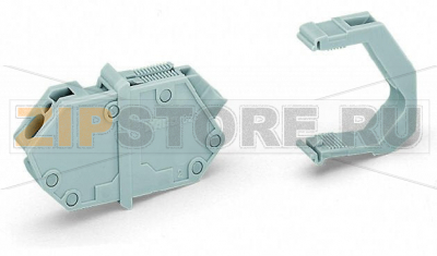 Проходные клеммы; 4 mm; Шаг контактов 7 мм; 1-пол.; CAGE CLAMP®; 4,00 mm; синие Wago 826-161/000-006 Проходные клеммные блоки с зажимом CAGE CLAMP® с обеих сторон, приводимым в действие при помощи отверткиПростой монтаж без использования дополнительных инструментовОбеспечивают прямой заземляющий контакт с корпусом/панельюДиагностические отводы с обеих сторон...