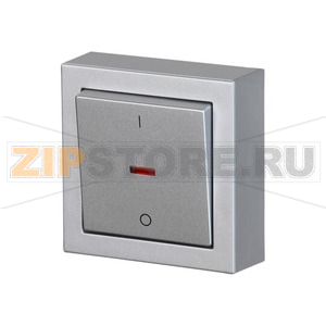 Выключатель двухполюсный, монтаж: накладной, алюминий ABB 2TKA00001842 