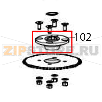 Sprocket 4 fixed seat Hurakan HKN-10SN Sprocket 4 fixed seat Hurakan HKN-10SNЗапчасть на деталировке под номером: 102