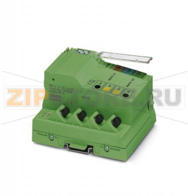 Устройство сопряжения с шиной INTERBUS Phoenix Contact IBS IL 24 BK-LK/45-2MBD-PAC скошенный под углом 45° разъем для подсоединения волоконно-оптического кабеля, 24 В пост. тока, без принадлежностей.Минимальный заказ: 1 шт.Упаковка: 1 шт.