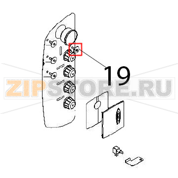 Red lamp Angelo Po FC1011G Red lamp Angelo Po FC1011GЗапчасть на деталировке под номером: 19
