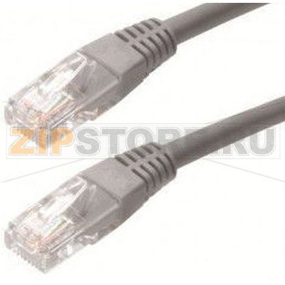 Коммутационный шнур (патч-корд), кат.5Е UTP, 3м, серый 