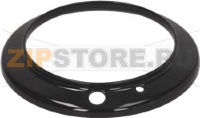 BURNER COVER RING ENAMELLED BLACK