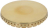 BURNER CAP PERFORATED BRASS POLISHED