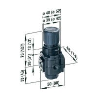 Регулятор давления, G1/4, 0-20 бар Norgren R72G-2GK-RMN