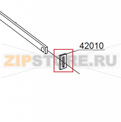Hinge door rod DIHR GS 40 Hinge door rod DIHR GS 40Запчасть на деталировке под номером: 42010Название запчасти на английском языке: Hinge door rod DIHR GS 40