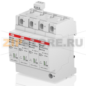 УЗИП OVR T2 4L 80-440s P QS ABB 2CTB815708R5200 