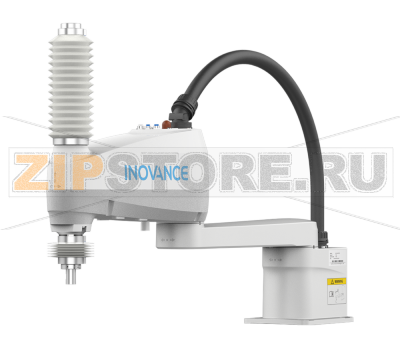 Робот, нагрузка: 10 кг, радиус действия: 600 мм, ход по вертикали: 170 мм, кабель: 3 м, повторяемость: ±0.02 мм, время цикла: 0.37 с Inovance IR-S10-60Z17C3-INT 