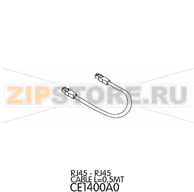 RJ45 - RJ45 Cable L=0,5MT Unox XVC 315G RJ45 - RJ45 Cable L=0,5MT Unox XVC 315GЗапчасть на деталировке под номером: 23Название запчасти на английском языке: RJ45 - RJ45 Cable L=0,5MT Unox XVC 315G
