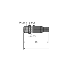 Кабель Ethernet Turck RSSD-PSWS4M-4414-5M